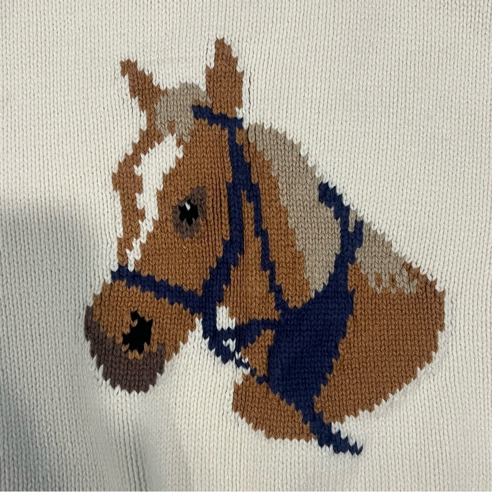 Le Lis Cream Knit Sweater - Picture 2 of 4